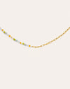 Collar Chic Nora Acero Baño Oro