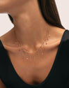 Collar Clea Colors Acero Baño Oro