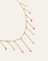 Collar Clea Colors Acero Baño Oro