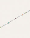 Crystals Colors Stainless Steel Necklacace