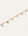 Collar Dancing Stones Baño Oro