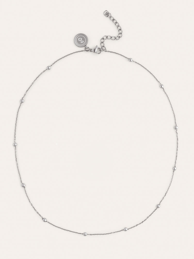 Collier Dots L Acier