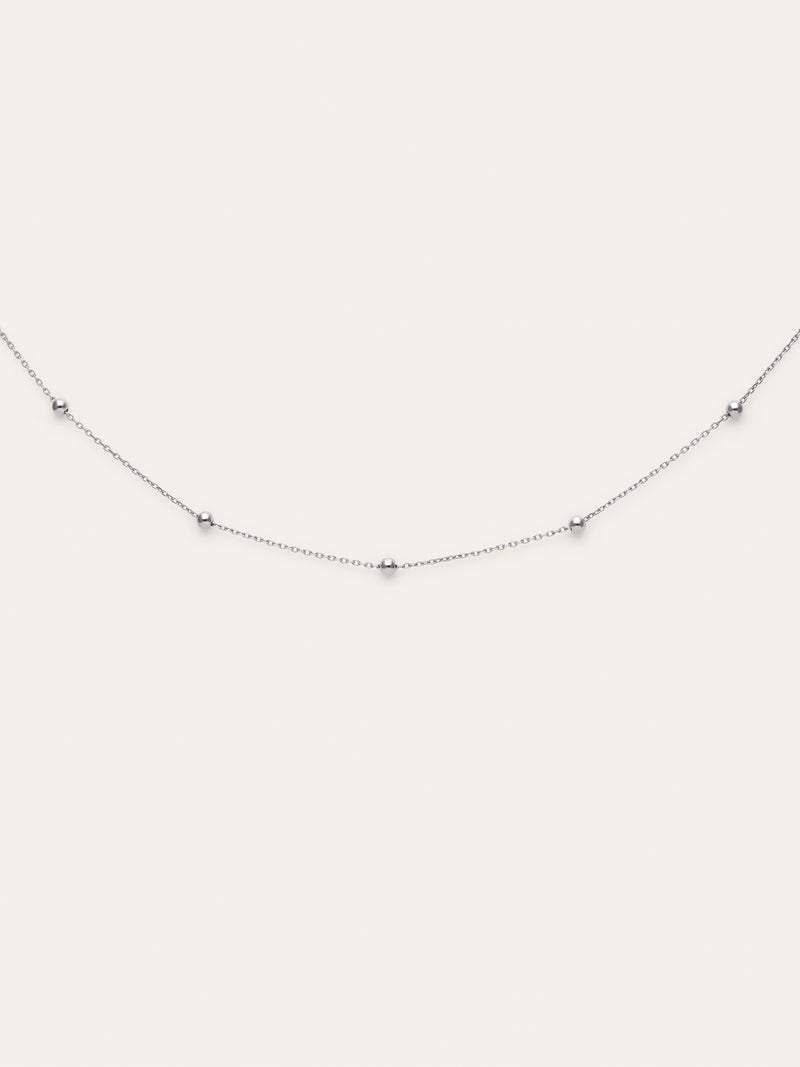 Collier Dots L Acier