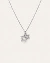 Collar Duo Stars Spark Plata