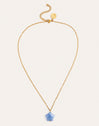 Collier étoile aigue-marine en Acier plaqué or - vista 4