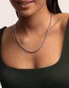 Fine Disco Stainless Steel Necklace