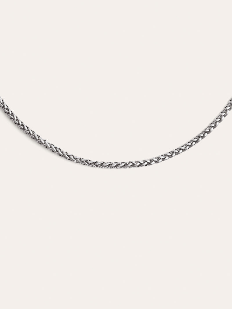 Collar Fine Disco Acero