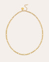 Figaro Stainless Steel Gold Necklace