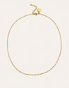 Collier Fiore en Acier plaqué or