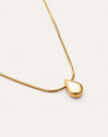 Imagen detalle de Collana Goccia Drop Acciaio Placcato Oro