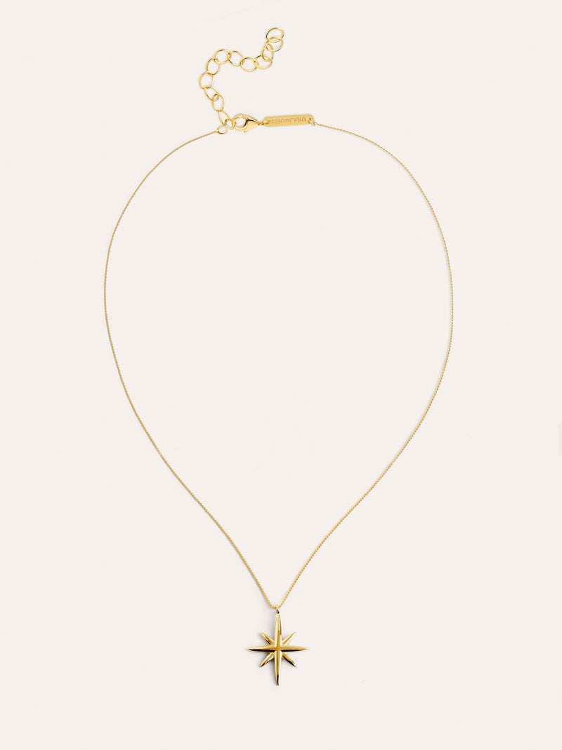 Collar Guidance Plata Baño Oro