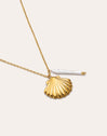 Irida Necklace Steel Gold Plated