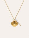 Irida Necklace Steel Gold Plated