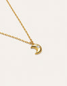 Collar Little Moon Spark Plata Baño Oro