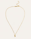 Collar Little Moon Spark Plata Baño Oro