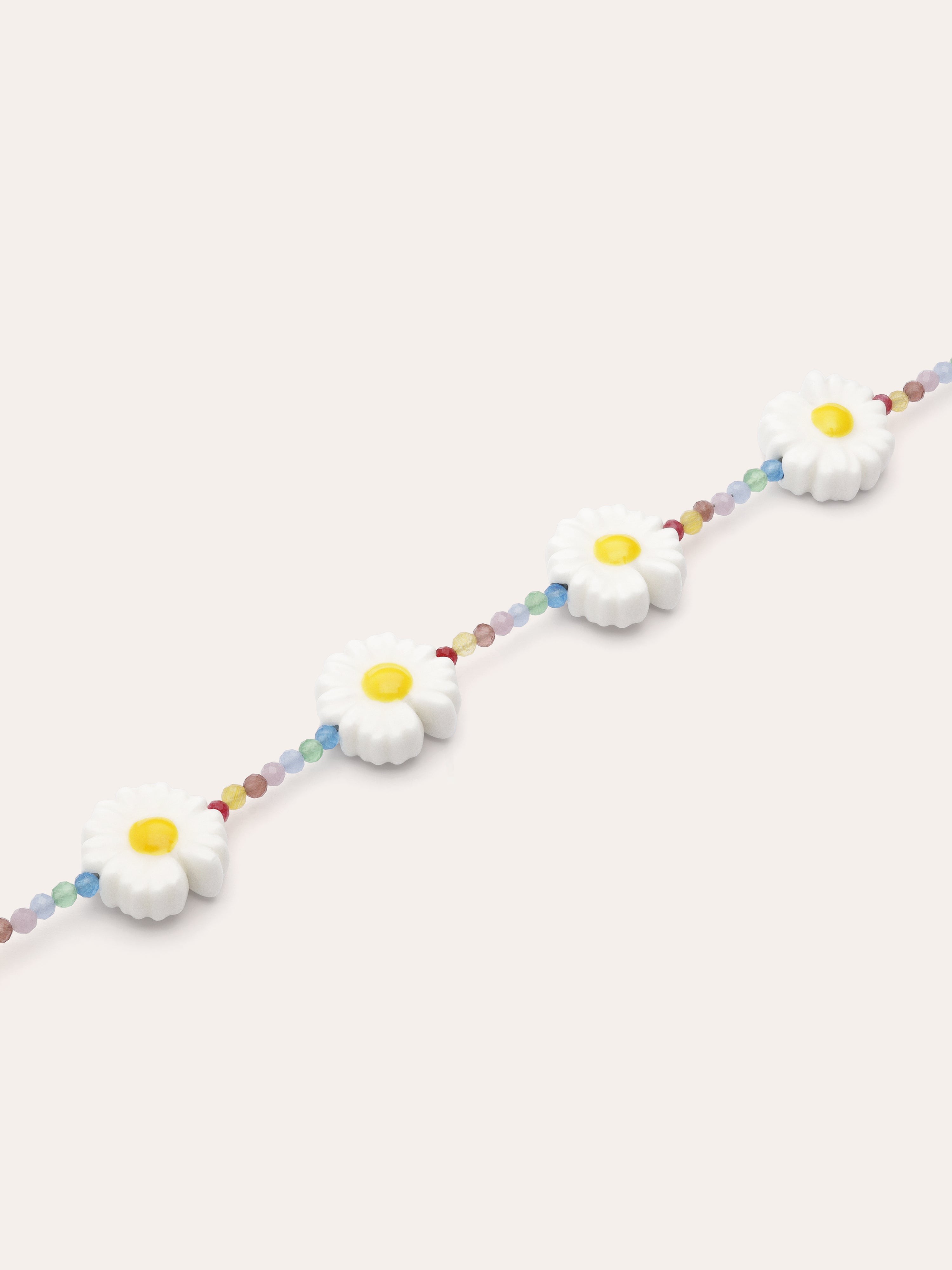 Long Ladybug Stainless Steel Gold Necklace