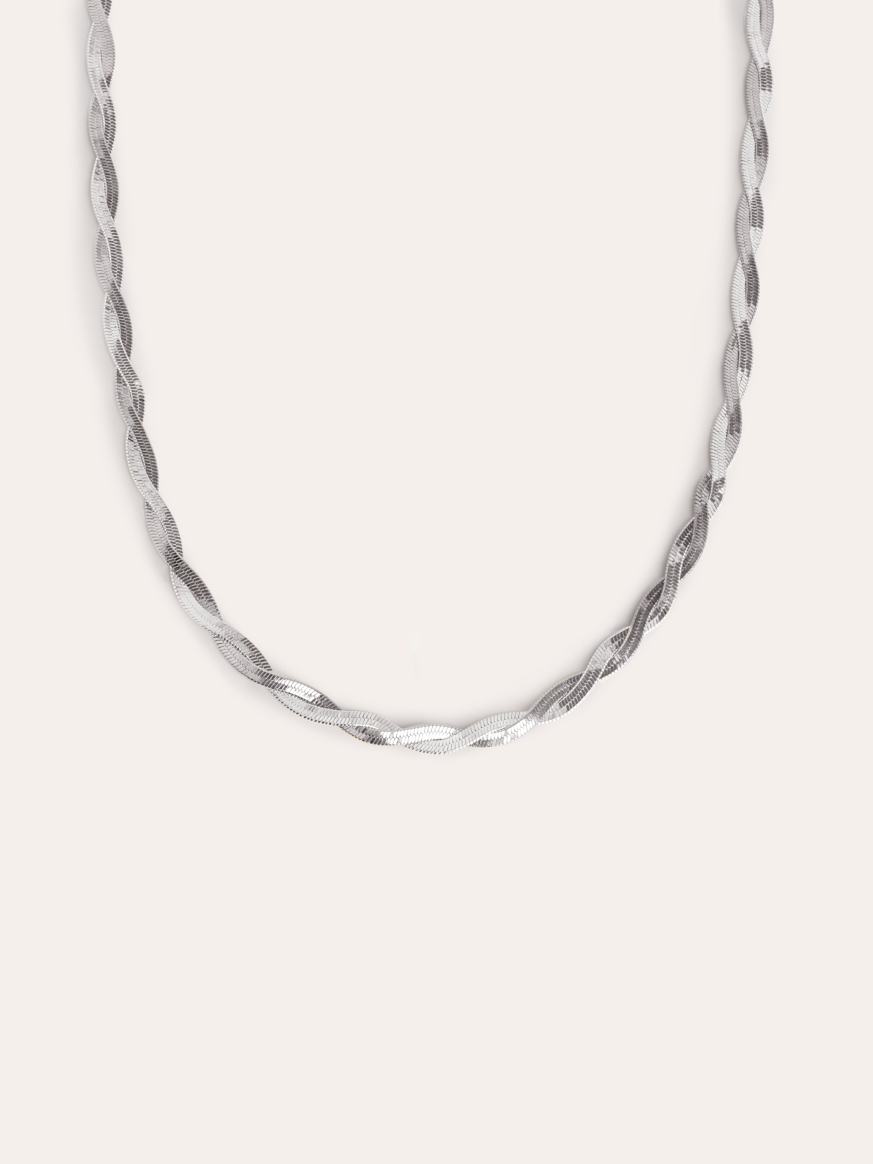 Lisse Twister Stainless Steel Necklace