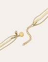 Collar Maat Acero Baño Oro