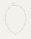 Collar Mini Spark Drop Plata