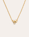 Mini Cava Stainless Steel Gold Necklace