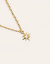 Collar Mini Star Plata Baño Oro