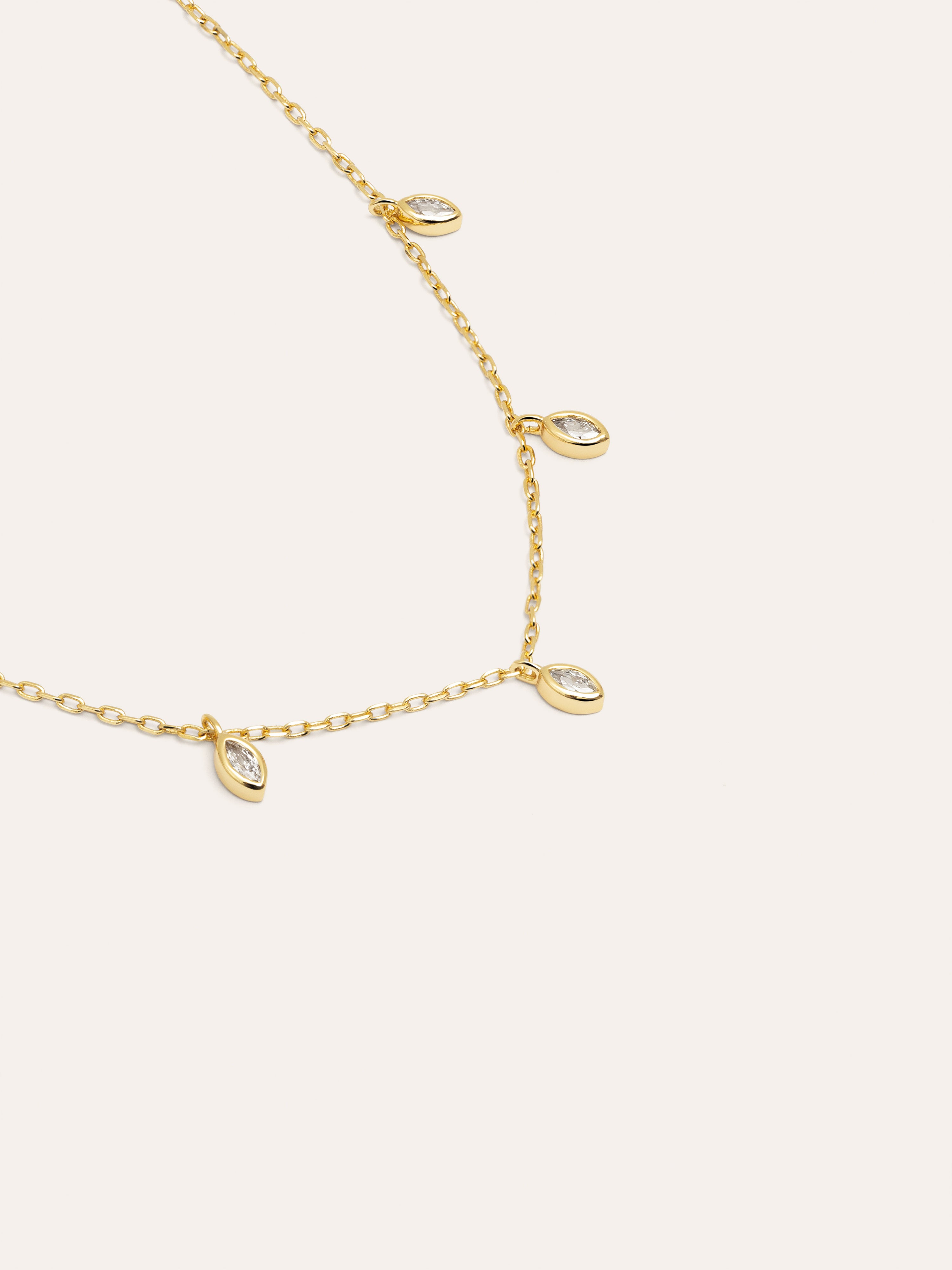 Collar Misty Baño Oro