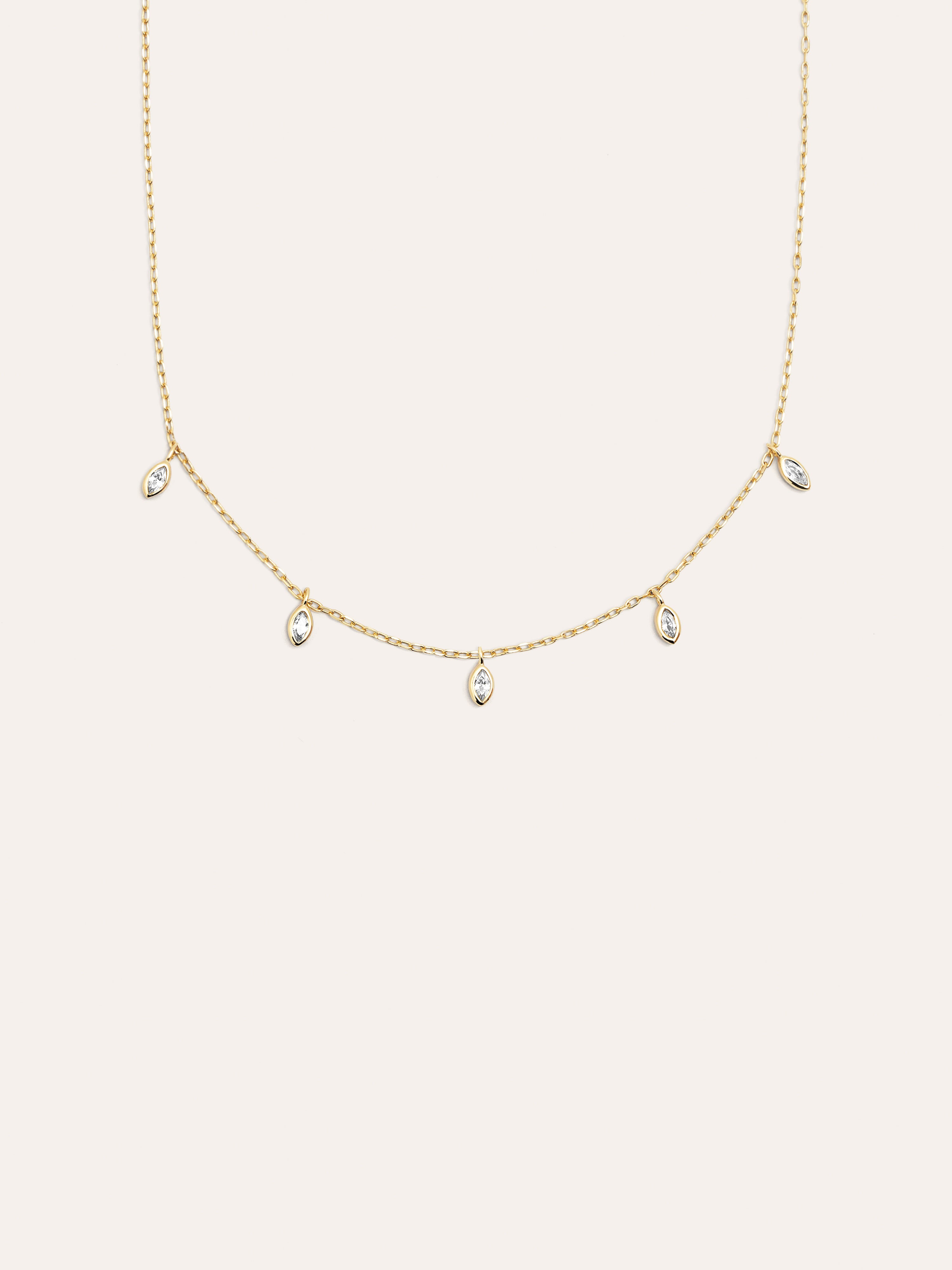 Collar Misty Baño Oro