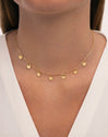 Mini Moons Gold Necklace