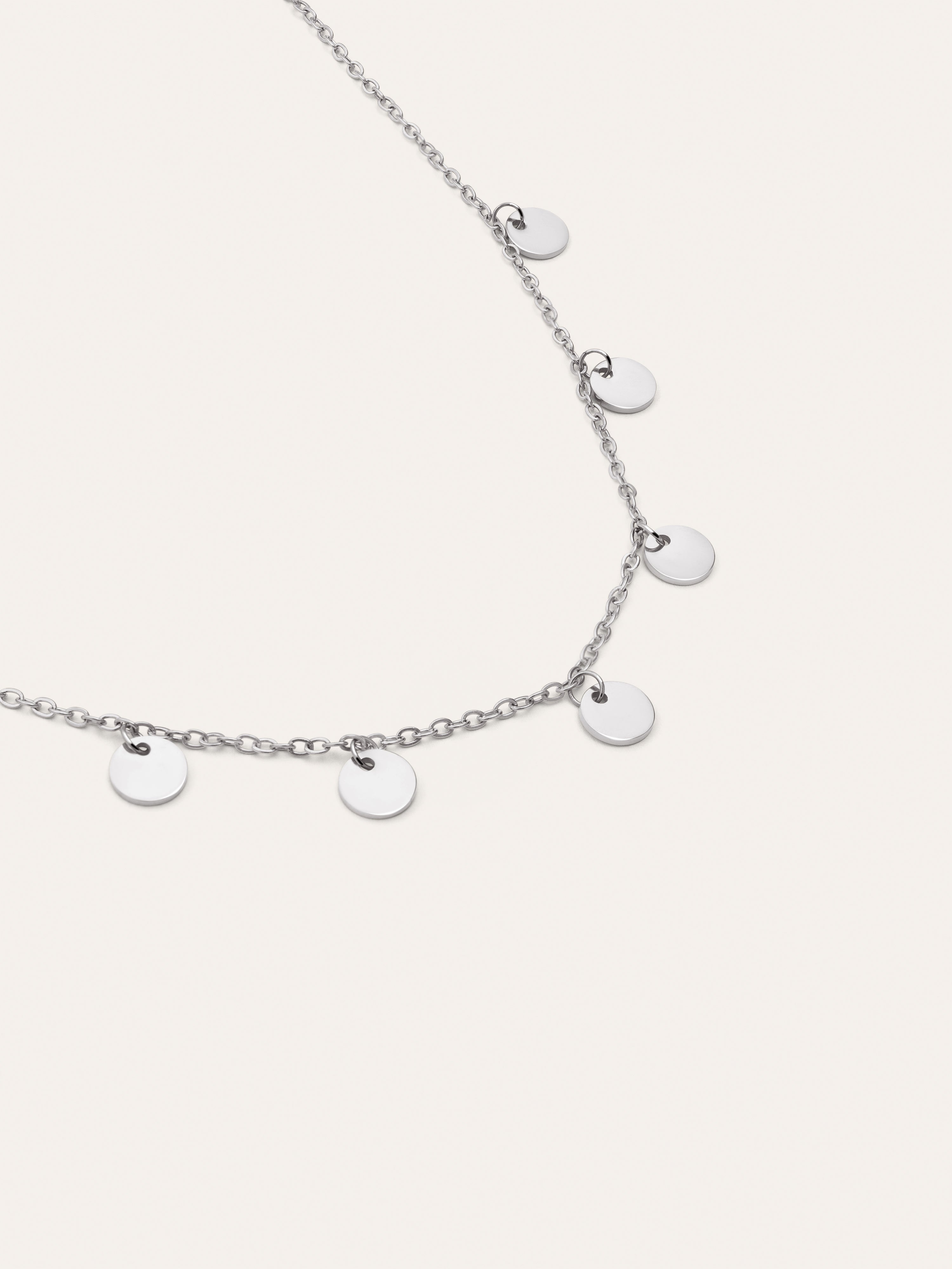 Collar Mini Moons Acero