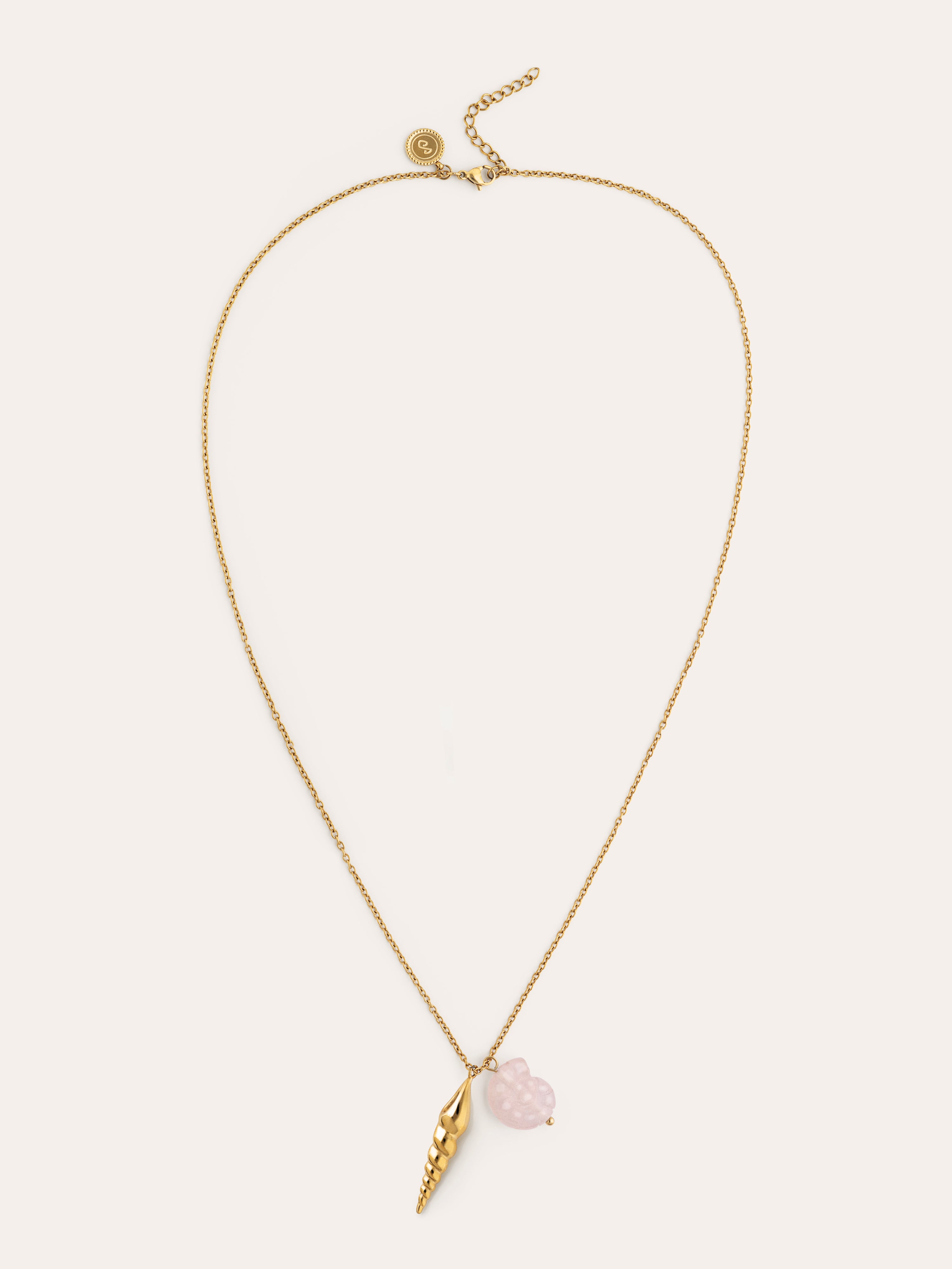 Moana Necklace Steel Gold Plated