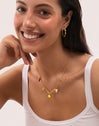 Collar Multicharm Aperitivo Marino Acero Baño Oro