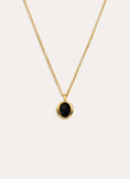 My Onyx Gold Necklace