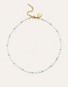 Collar Nacary Acero Baño Oro