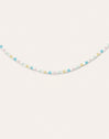 Collar Nacary Acero Baño Oro