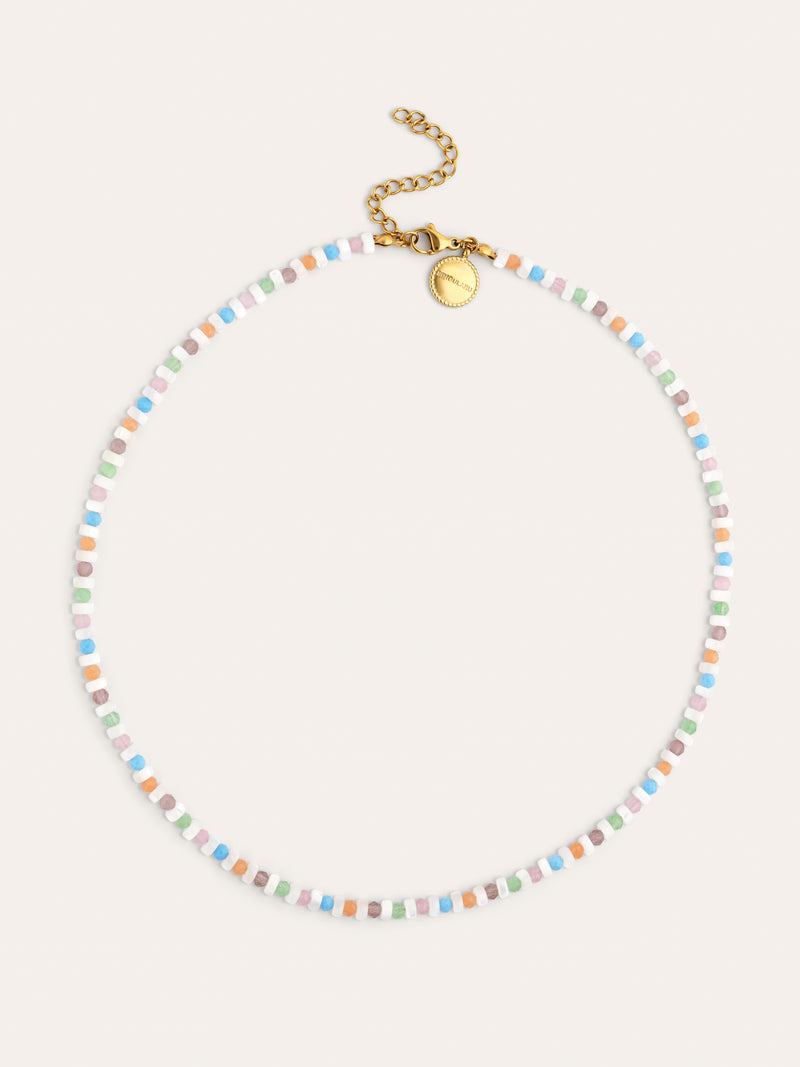 Nacary Colors Necklace Gold Plated Steel