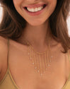 Collar New Clea Acero Baño Oro