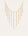 Collar New Clea Acero Baño Oro