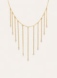 Collar New Clea Acero Baño Oro