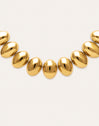 Oceya Necklace Steel Gold Plated