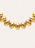 Oceya Necklace Steel Gold Plated