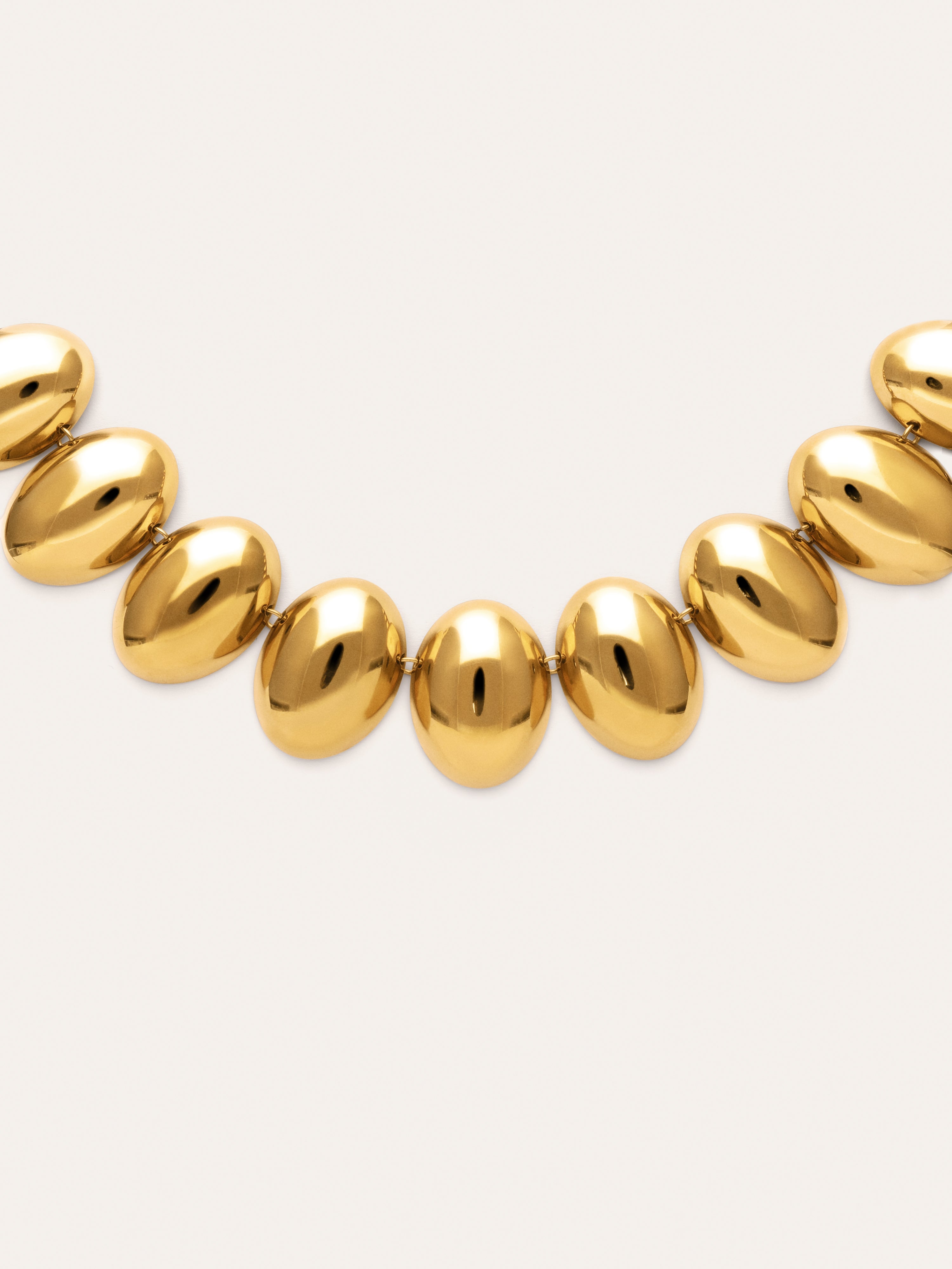 Oceya Necklace Steel Gold Plated