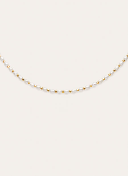 Ketting Olympia Staal Verguld