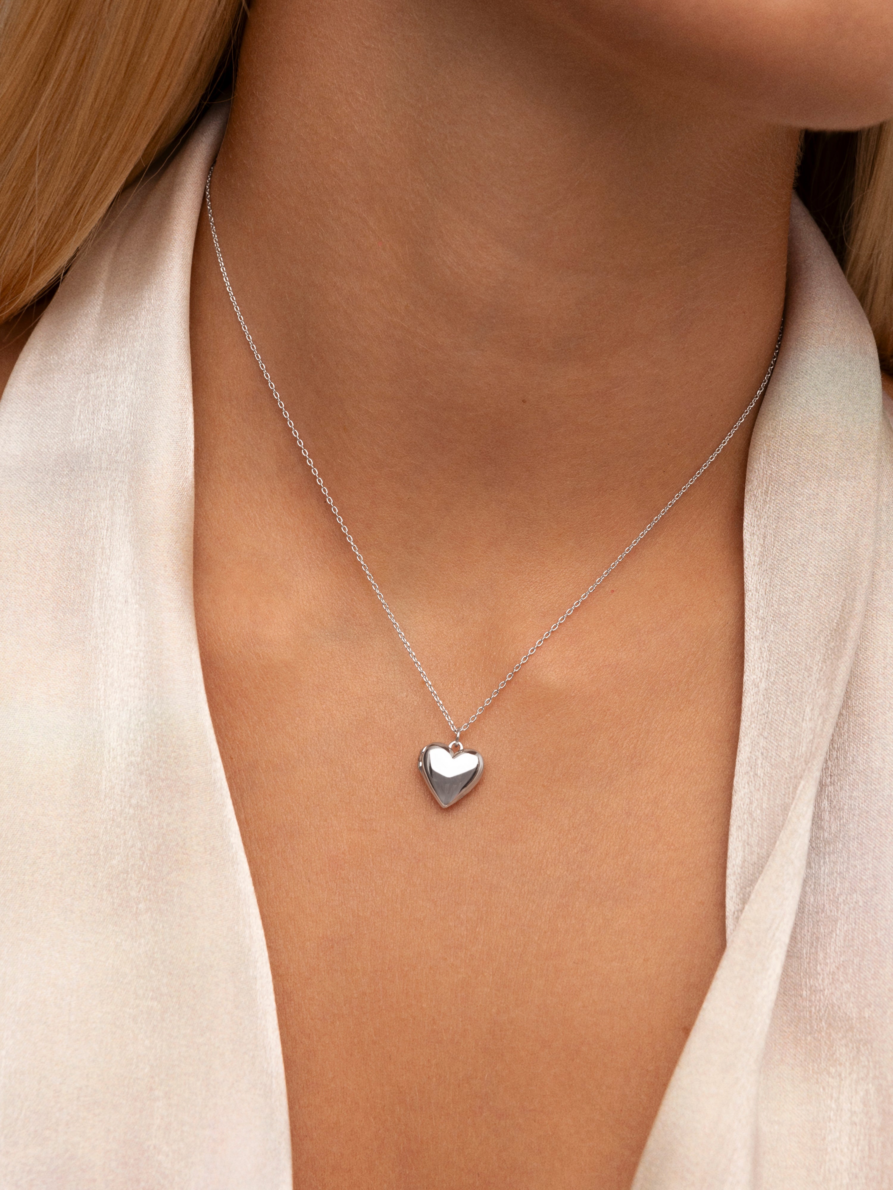 Open Heart Necklace