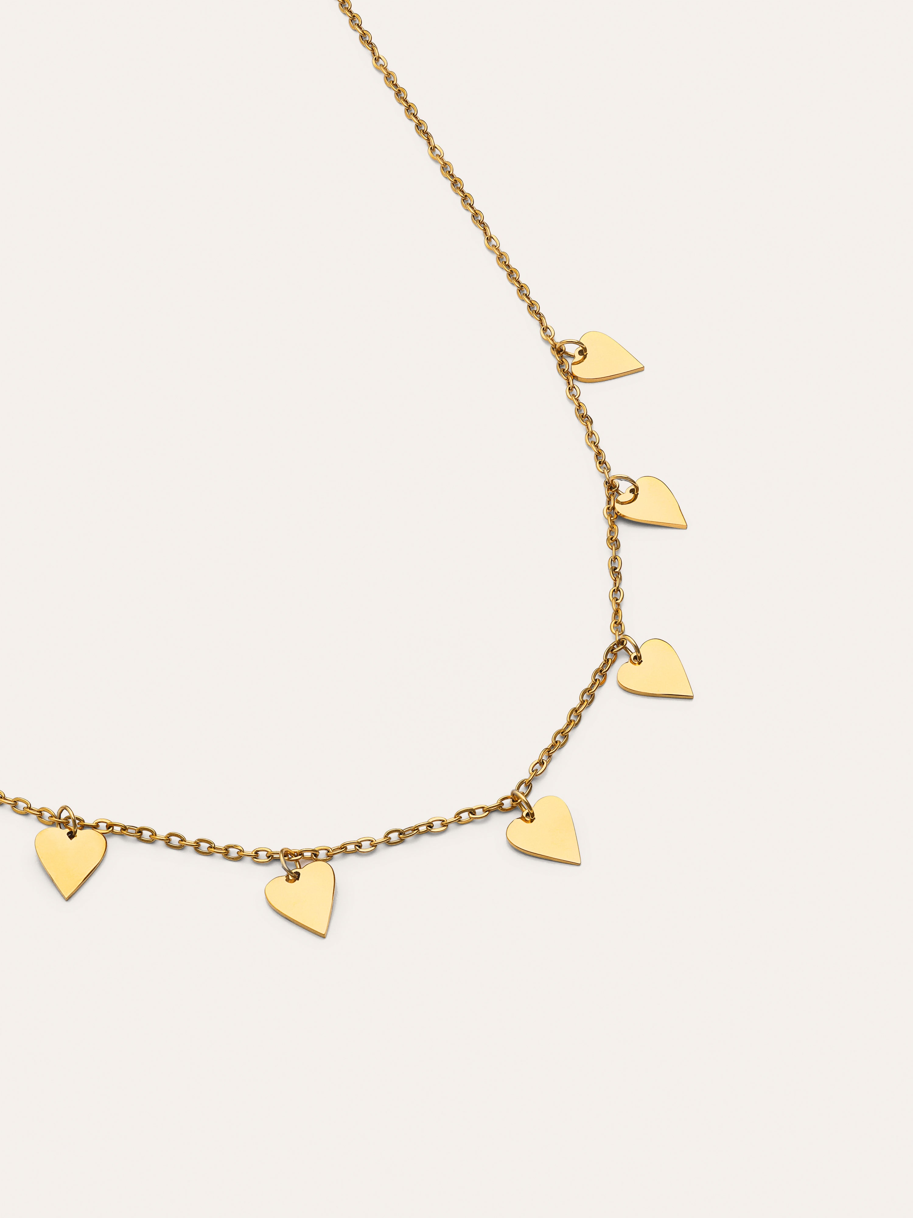 Collar Passion Acero Baño Oro