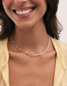 Collar Pompeya Altea Acero Baño Oro