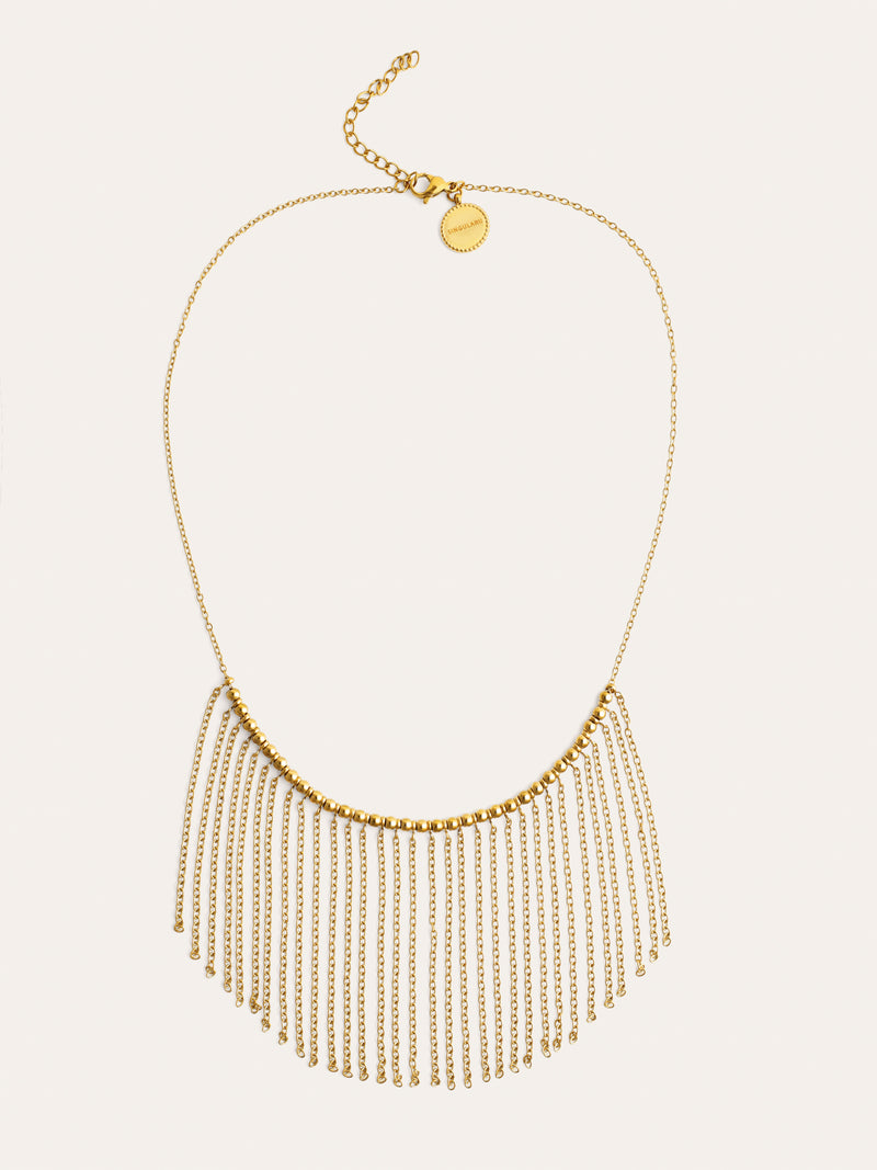 Collier Regina Acier Plaqué Or