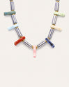 Santorini Necklace Gold Plated Steel