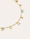 Collar Shamira Acero Baño Oro