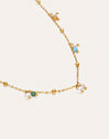 Shamira Dots Necklace Gold Plated Steel