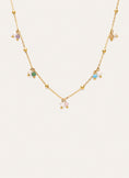 Shamira Dots Necklace Gold Plated Steel